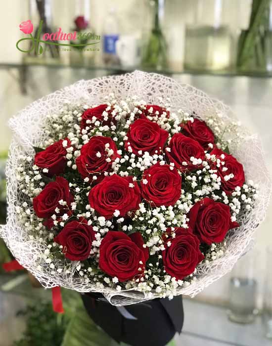 Bouquet of Ecuadorian roses - the memory of beautiful love